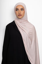 Load image into Gallery viewer, Premium Jersey hijab instant pale pink