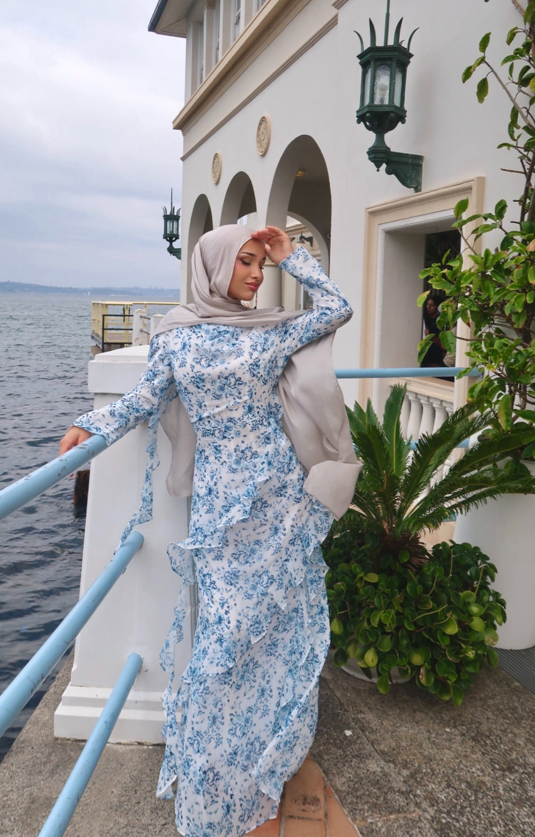 Riviera Ruffle dress