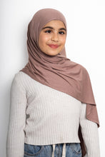 Load image into Gallery viewer, Kids instant jersey hijab mauve