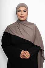 Load image into Gallery viewer, Lycra stitched hijab truffle
