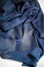 Load image into Gallery viewer, Premium single stitch Modal hijab Royal Navy