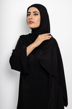 Load image into Gallery viewer, Premium Jersey hijab instant Black