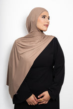 Load image into Gallery viewer, Premium Jersey hijab latte