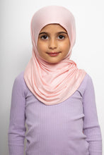 Load image into Gallery viewer, Kids instant jersy hijab pink