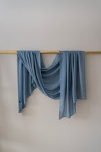 Load image into Gallery viewer, Premium single stitch Modal hijab   Sky blue