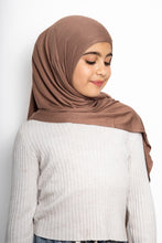 Load image into Gallery viewer, Kids instant jersey hijab toffee