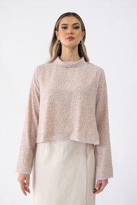 Florence high neck blouse