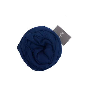 Lux cotton hijab navy blue