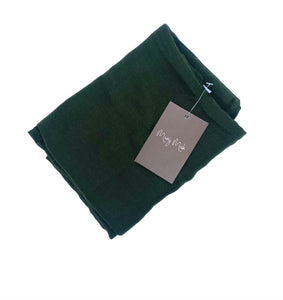 Lux cotton hijab Forest green