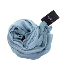 Load image into Gallery viewer, Lux cotton hijab sky grey