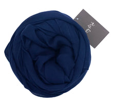 Load image into Gallery viewer, Lux cotton hijab navy blue