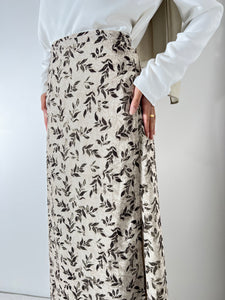 Sahara maxi wrap skirt