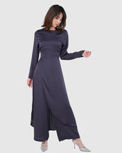 Load image into Gallery viewer, Jamilah jumpsuit (Satin in starry night)