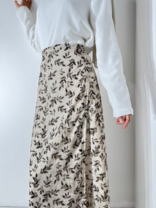 Sahara maxi wrap skirt