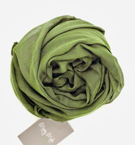 Lux cotton hijab green